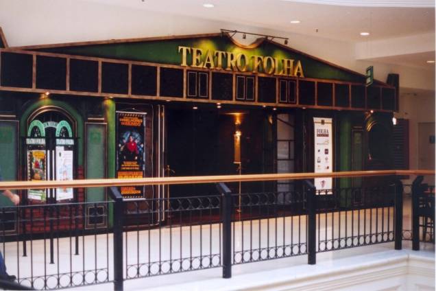 Teatro Folha: localizado no Shopping Higienópolis, o teatro comporta até 305 convidados Teatro Folha: localizado no Shopping Higienópolis, o teatro comporta até 305 convidados
