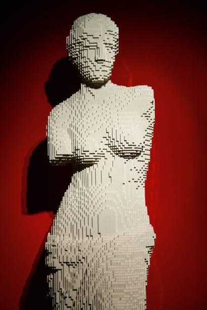 Esculturas de Lego assinadas pelo artista americano Nathan Sawaya