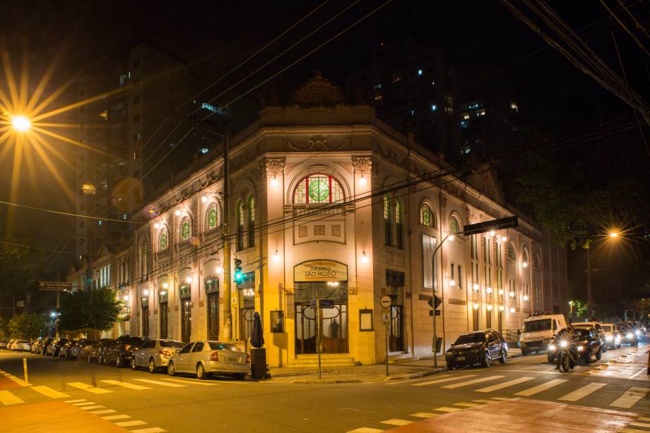 A fachada atual do prédio