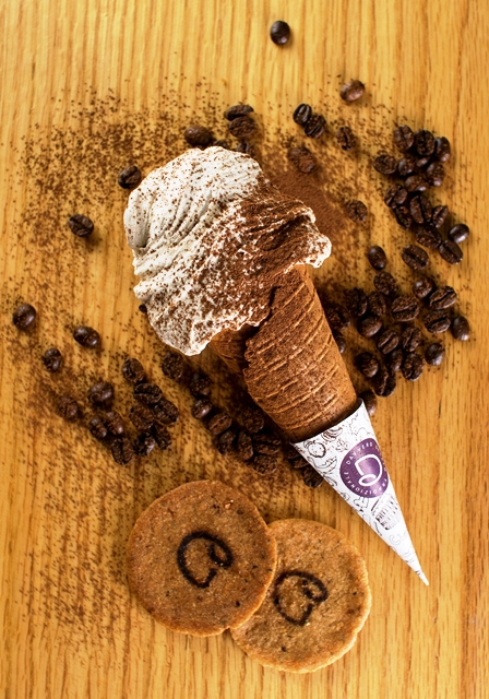 Davvero Gelato Tradizionale: gelato de Tiramisu Davvero Gelato Tradizionale: gelato de Tiramisu