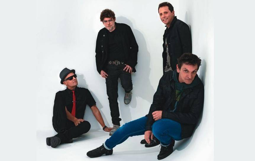 Sérgio Britto, Branco Mello, Tony Bellotto e Paulo Miklos: Titãs