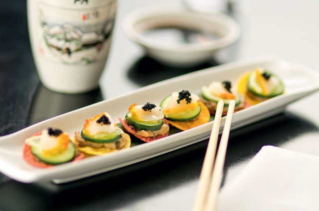 Tortilhas de milho e anchova negra Tortilhas de milho e anchova negra