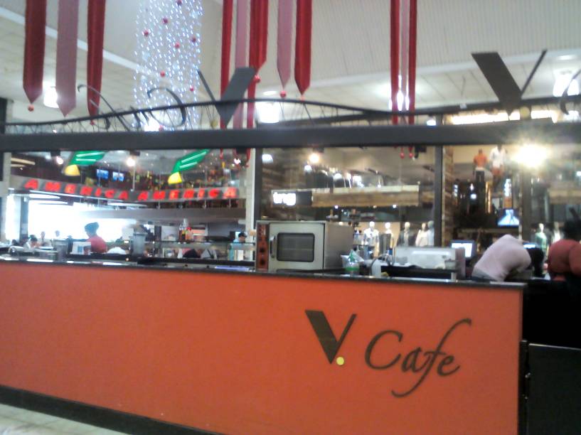 V. Café no Shopping Center Norte V. Café no Shopping Center Norte