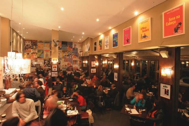 Ambiente do Verissimo, no Brooklin: decoração em louvor à obra do escritor Luis Fernando Verissimo Ambiente do Verissimo, no Brooklin: decoração em louvor à obra do escritor Luis Fernando Verissimo