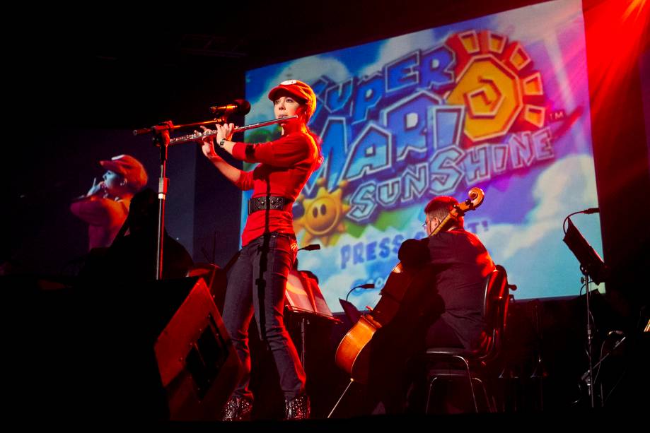 Instrumentos e games: estilos diferentes se misturam no concerto Instrumentos e games: estilos diferentes se misturam no concerto