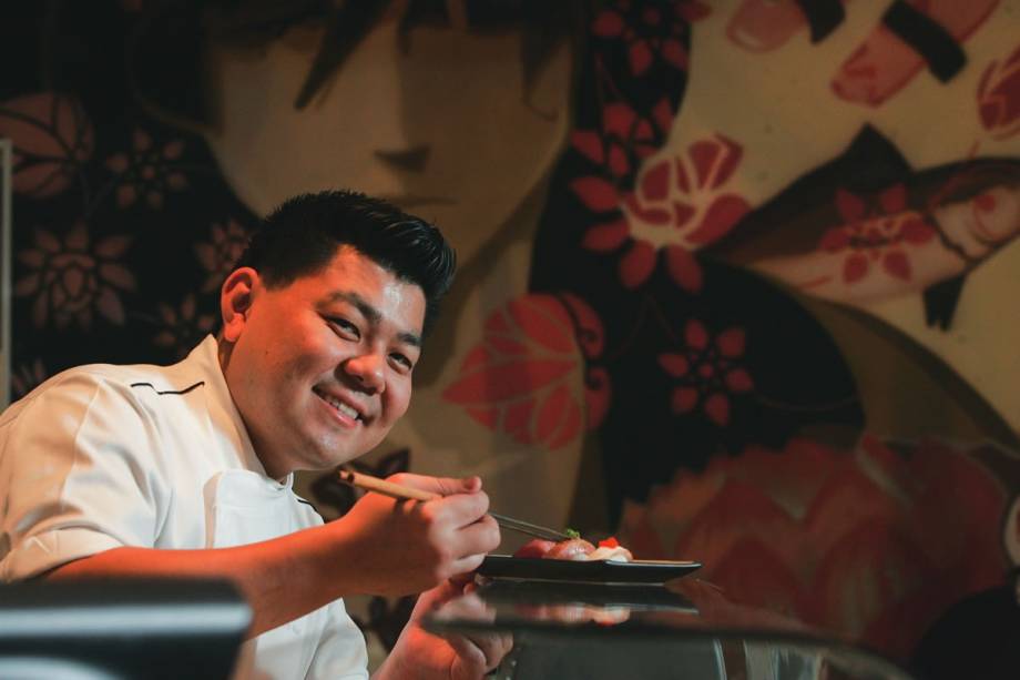 Mori: talento na preparação dos pratos Mori: talento na preparação dos pratos