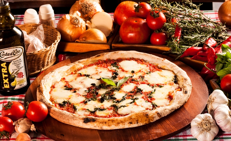 Pizza de margherita Pizza de margherita