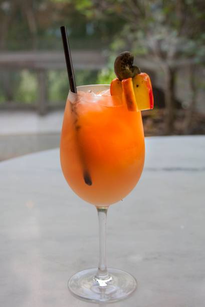 Coquetel wiba sensation, servido na pizzaria Veridiana Coquetel wiba sensation, servido na pizzaria Veridiana