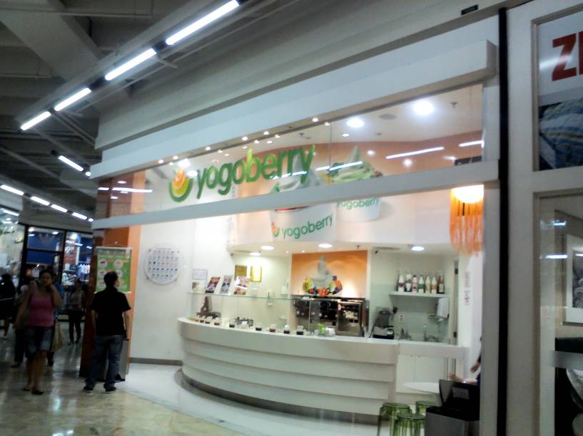 Yogoberry, unidade no Shopping Center Norte