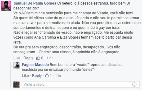 Música de Carnaval com Ana Carolina, Elza Soares e Rodrigo Pitta provoca polêmica na internet
