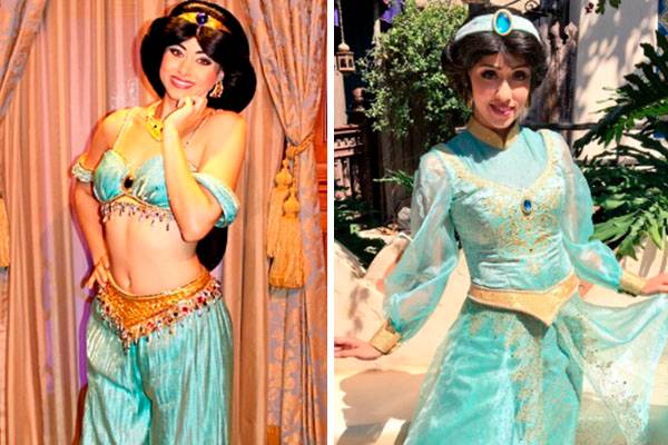 Mudança de visual da Princesa Jasmine provoca polêmica entre fãs da Walt Disney World