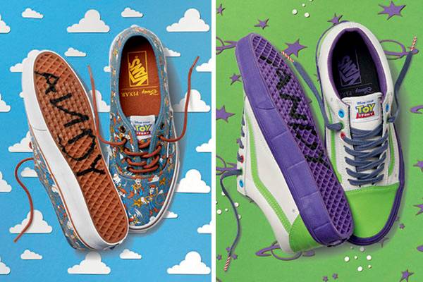 Vans lança coleção de tênis e acessórios com estampas inspiradas em “Toy Story”, da Disney•Pixar