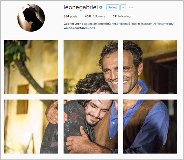 Gabriel Leone e Giullia Buscacio publicam homenagem para Domingos Montagner no Instagram