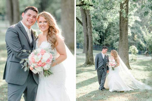 No dia do casamento, noivos decidem “trocar” buquês de flores por filhotes resgatados