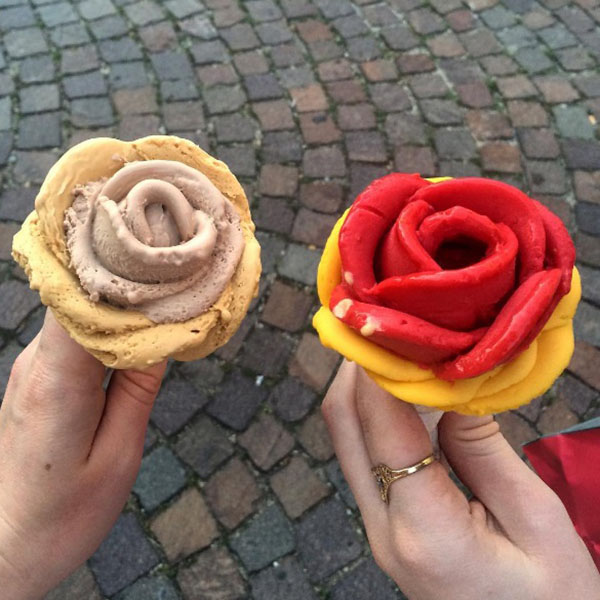 Endereço em Budapeste, na Hungria, faz sucesso na internet ao servir “rosas de sorvete”