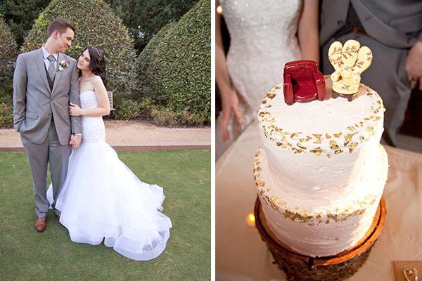 A decoração deste casamento contou com “detalhes” inspirados nos filmes da Disney