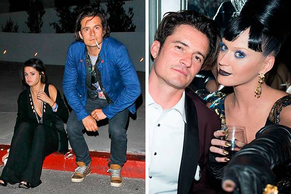 Namorado de Katy Perry, Orlando Bloom é flagrado aos beijos com Selena Gomez em Las Vegas