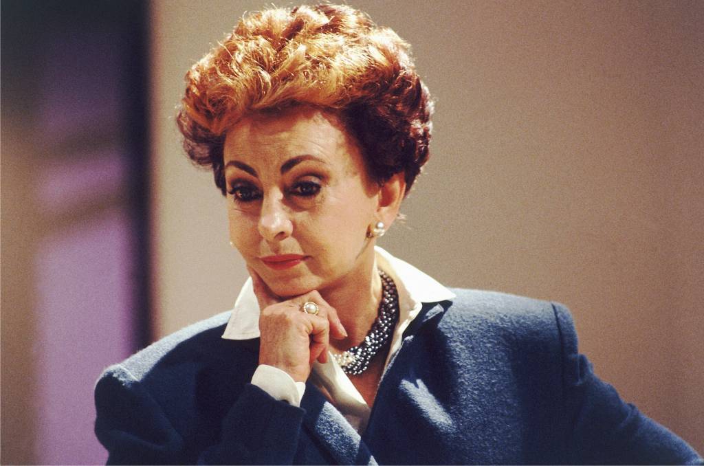 Beatriz Segall na novela "Vale Tudo", da Rede Globo.