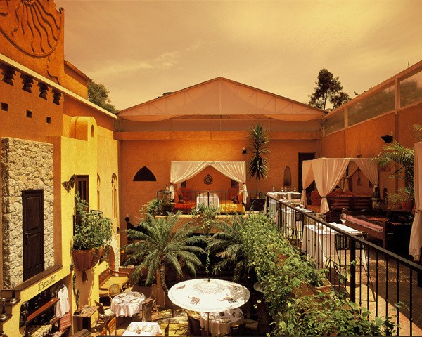 Ambiente do restaurante Chakras Ambiente do restaurante Chakras