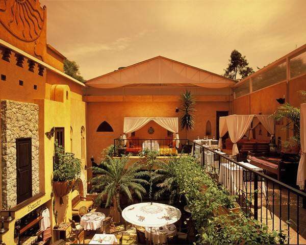 Ambiente do restaurante Chakras