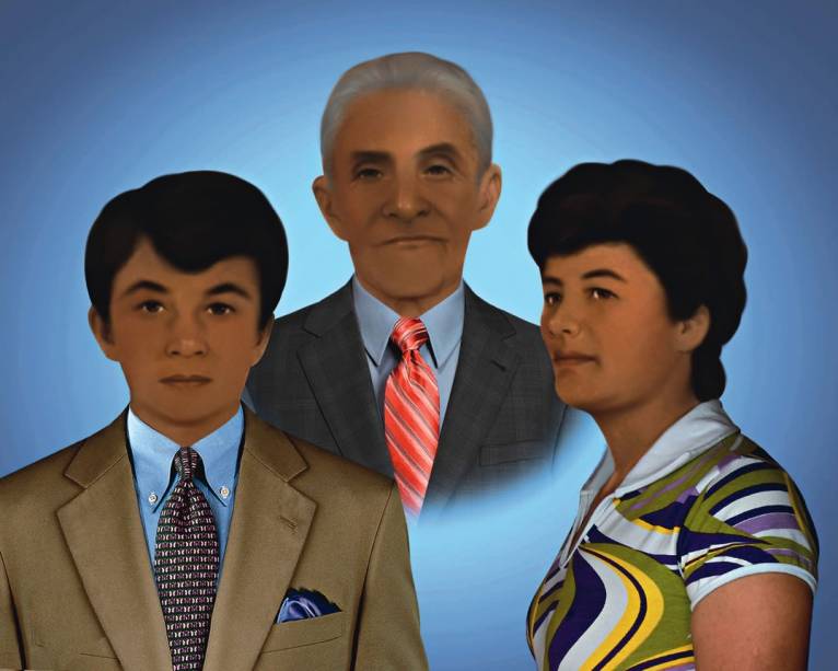 Retrato presente na seleção: Mestre Júlio Santos tratou o original desgastado e chegou a um resultado estilizado Retrato presente na seleção: Mestre Júlio Santos tratou o original desgastado e chegou a um resultado estilizado