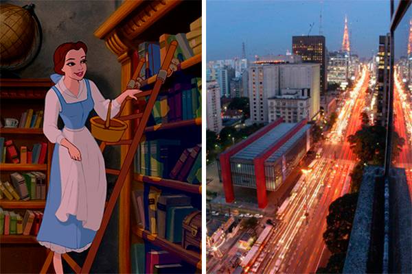 Os bairros onde 11 princesas Disney morariam se vivessem em São Paulo