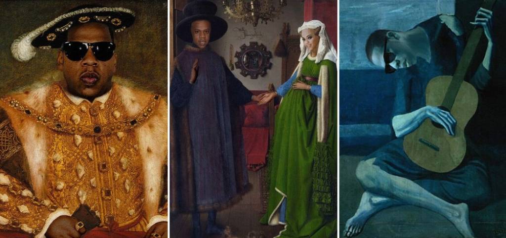 A família de Beyoncé e Jay-Z é uma obra de arte; veja fotos