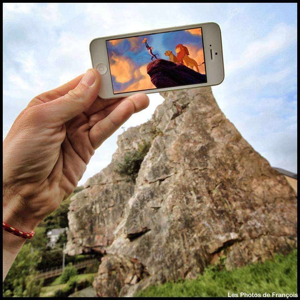 Fotógrafo usa seu celular para mesclar personagens da cultura pop com cenas da vida real