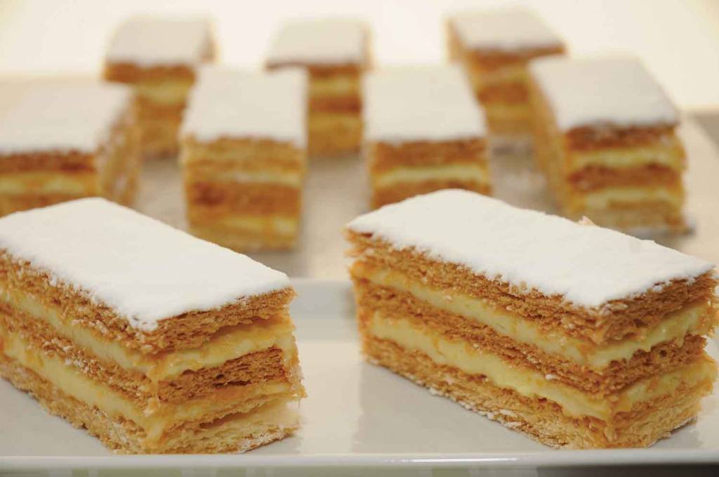 Mil-folhas: o melhor jeito de comer creme de baunilha