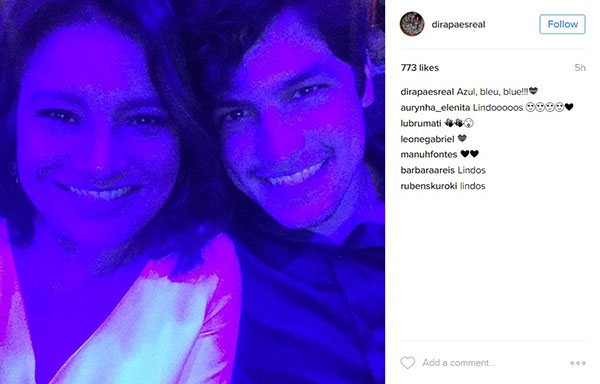 Adeus, Miguel! Gabriel Leone aparece irreconhecível em fotos com Dira Paes após mudança de visual