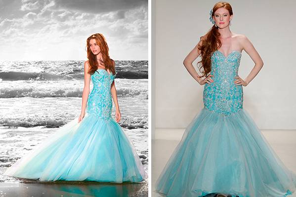 Elsa, a rainha de ‘Frozen’, é destaque da nova coleção de vestidos de noiva das princesas Disney
