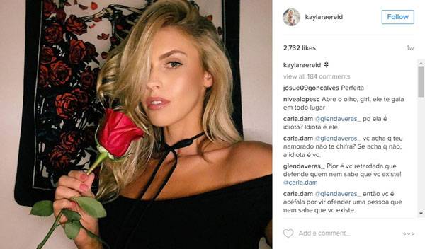 Conheça Kayla Rae Reid, namorada do nadador norte-americano Ryan Lochte