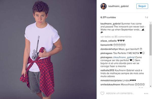 Lembra dele? Dez anos após “Páginas da Vida”, ex-ator mirim Gabriel Kaufmann faz sucesso em “Malhação”