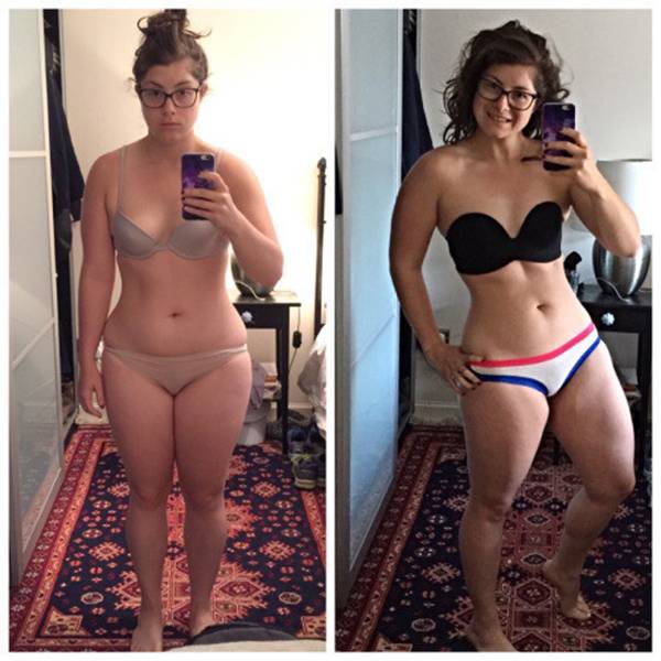 Esta garota mostrou como é fácil enganar os outros com imagens de “antes e depois”