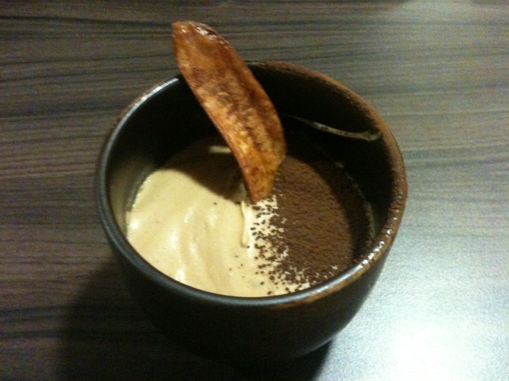 Musse: de caramelo com banana (Foto: Helena Galante)