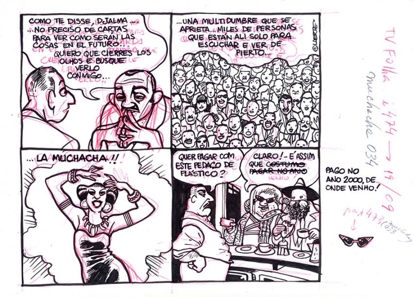 Tirinha Muchacha Tirinha Muchacha