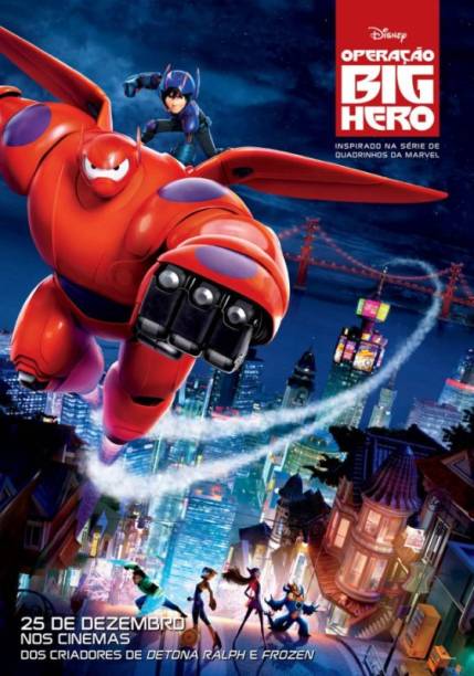 Operação Big Hero: pôster do filme Operação Big Hero: pôster do filme