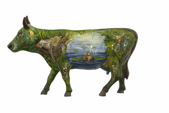 Vaca 100% brasileira da artista Fernanda Eva Vaca 100% brasileira da artista Fernanda Eva