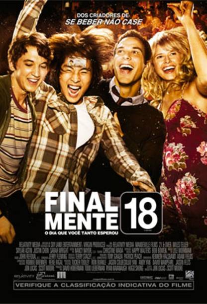 Finalmente 18!: pôster do filme Finalmente 18!: pôster do filme