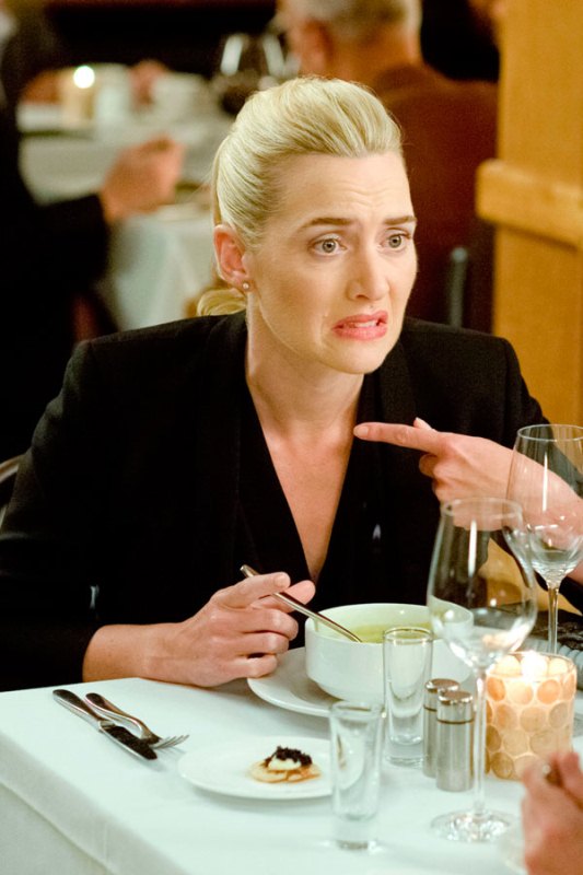 Para Maiores: a atriz Kate Winslet como a personagem Beth Para Maiores: a atriz Kate Winslet como a personagem Beth