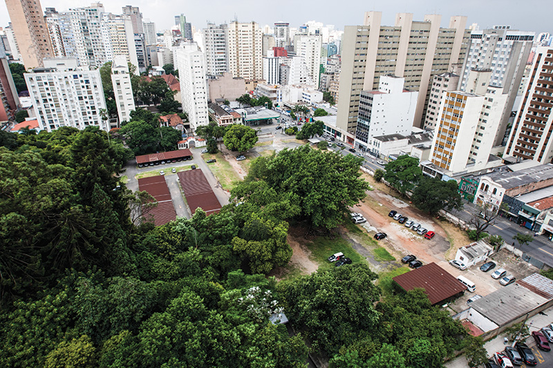 A propriedade de quase 25 000 metros quadrados: a desapropriação custaria cerca de 70 milhões de reais aos cofres públicos A propriedade de quase 25 000 metros quadrados: a desapropriação custaria cerca de 70 milhões de reais aos cofres públicos