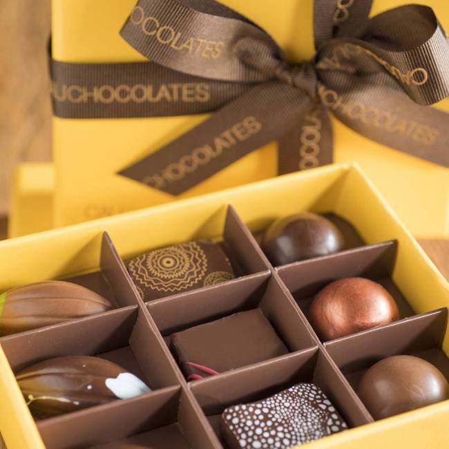 Cau Chocolates: Yellow box