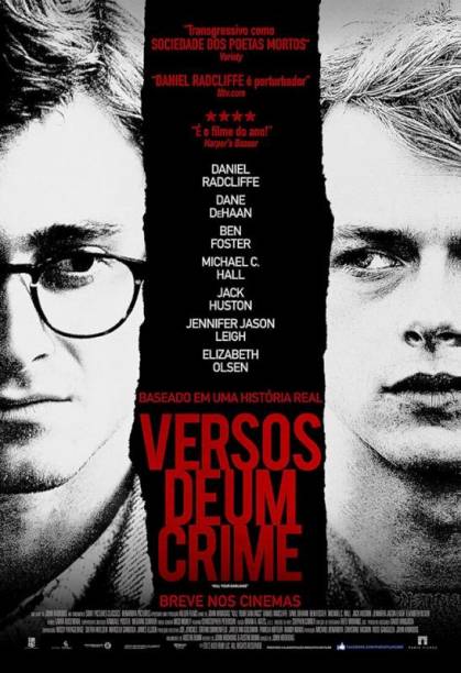 Versos de um Crime: pôster do filme Versos de um Crime: pôster do filme