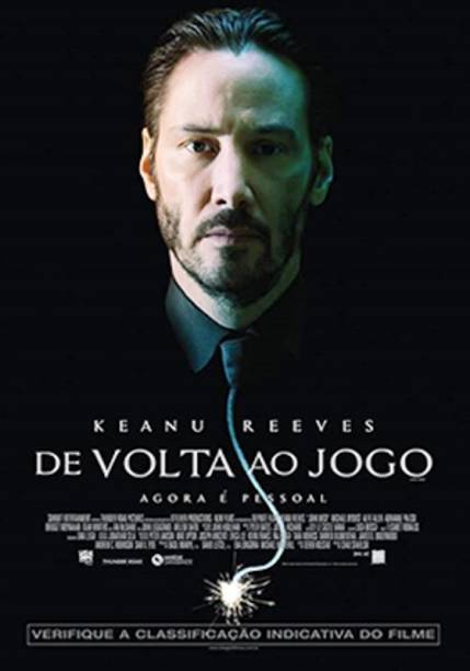 De Volta ao Jogo: pôster do filme De Volta ao Jogo: pôster do filme
