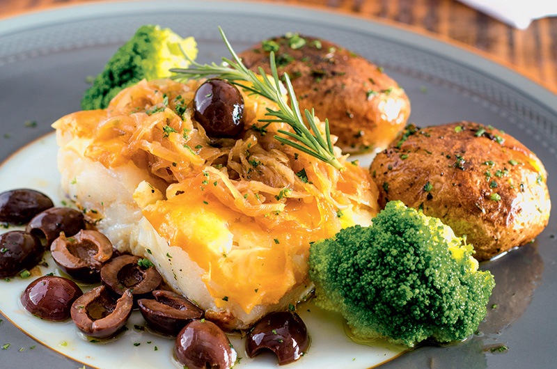 Bacalhau à lagareiro Bacalhau à lagareiro