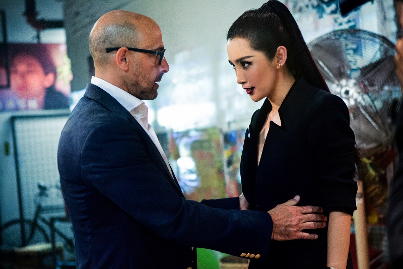 Transformers - A Era da Extinção: os atores Stanley Tucci e Bingbing Li Transformers - A Era da Extinção: os atores Stanley Tucci e Bingbing Li