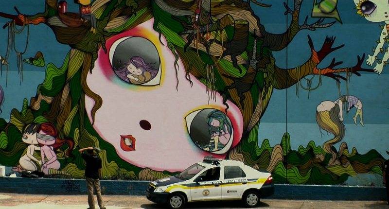 Cidade Cinza: grafites feitos por artistas Cidade Cinza: grafites feitos por artistas