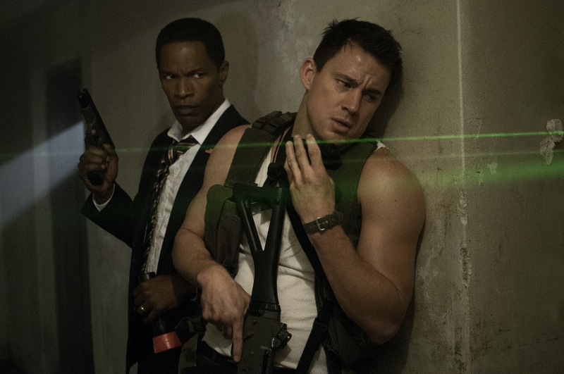 O Ataque: os atores Jamie Foxx e Channing Tatum