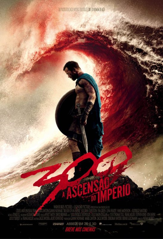 300 - A Ascensão do Império: pôster do filme 300 - A Ascensão do Império: pôster do filme