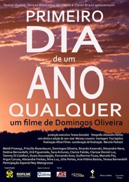 Primeiro Dia de um Ano Qualquer: pôster do filme Primeiro Dia de um Ano Qualquer: pôster do filme